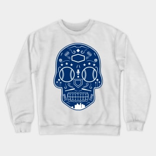 Los Angeles Baseball Sugar Skull Crewneck Sweatshirt